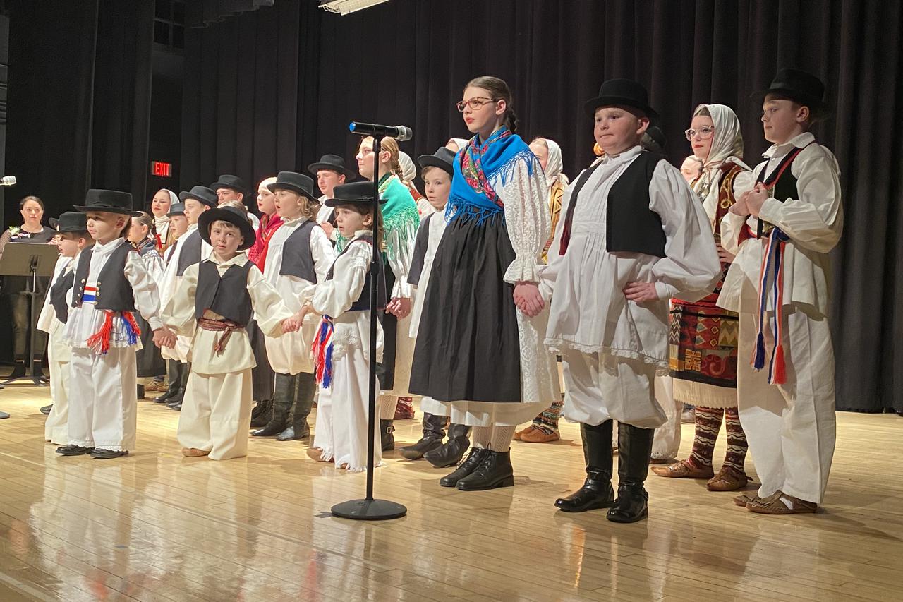 Delegacija Slavonije U Posjetu Americi Moja Hrvatska