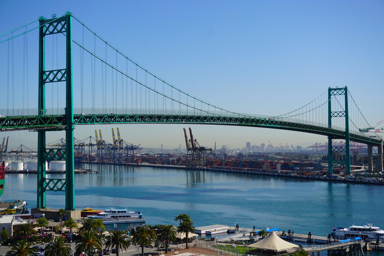 The Vincent Thomas Bridge