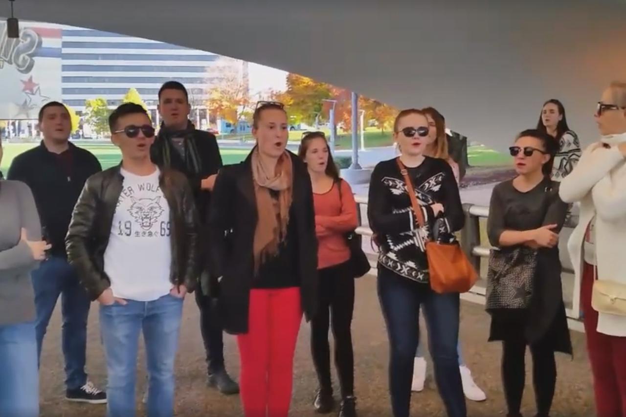 Hrvati zapjevali u središtu Pittsburgha
