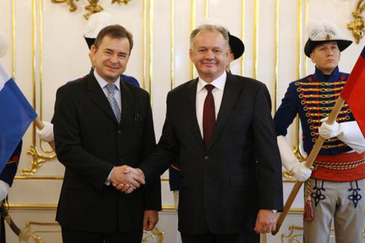 Aleksandar Heina i Andrej Kiska