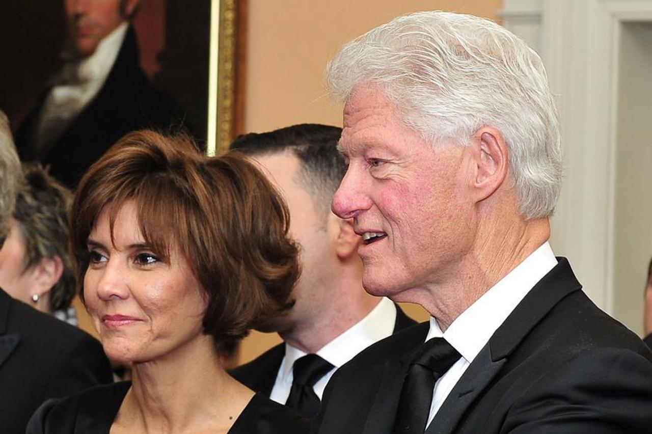 Capricia Penavić Marshall i Bill Clinton