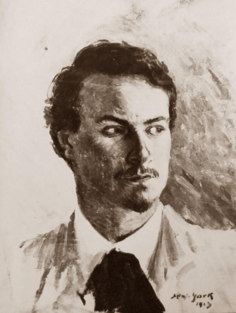 Autoportret, New York 1913.